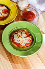 Tortilla Taco Cheese Pizza