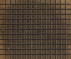 seamless pattern, abstract gold metal mosaic