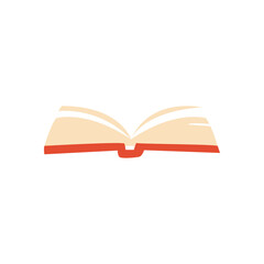open book flat style icon vector design