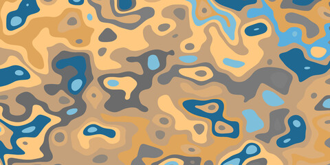 Abstract background from different colorful decorative elements. For design of cards, greetings, invitations, booklets.