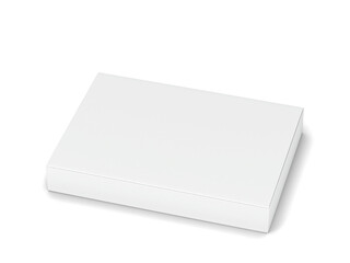 Blank cardboard box mockup