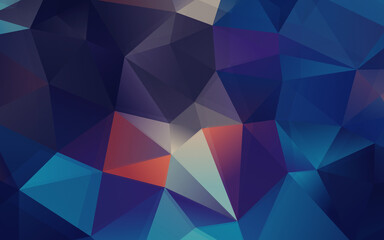 Polygon watercolour background