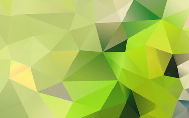 Polygon watercolour background