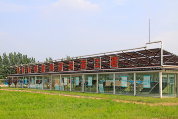 solar energy products exhibition hall