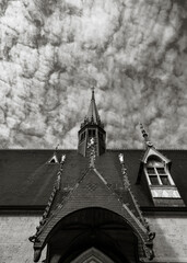 Roof of the Hospices de Beaune, France 