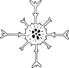 Christmas theme winter vector