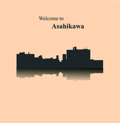 Obraz premium Asahikawa, Japan