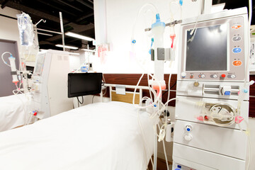総合病院の点滴室