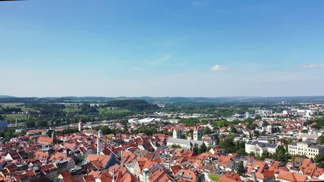 Drohnenvideo vom Mehlsack in Ravensburg