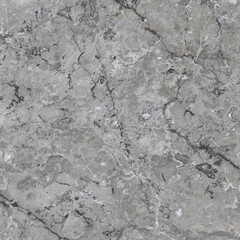 Obraz na płótnie Canvas Grey marble texture shot through with subtle white veining (Natural pattern for backdrop or background, Can also be used to create surface effect to architectural slab, ceramic floor, and wall tiles)