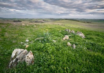 Alentejo Plains at sunset, Castro Verde