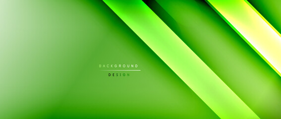 Bright gradient neon lines abstract background