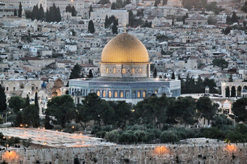 Sunset over Jerusalem