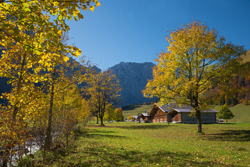 beliebtes Ausflugsziel im Oktober, Eng-Almen in Tirol