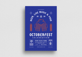 Oktoberfest Flyer Layout
