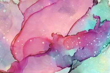 Splash Ink Watercolour Background