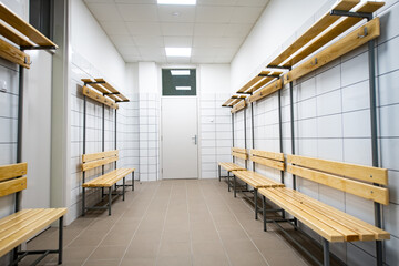 empty locker room