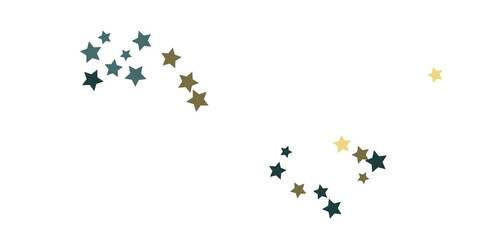Star confetti. 