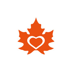 maple leave graphich design vector