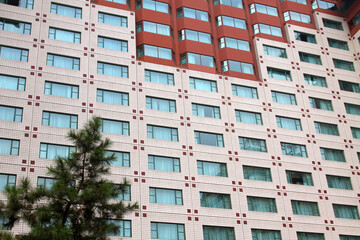 high rise buildings in the street