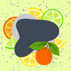 Tropical banners, invitation card design, summer background, tropical background, copy space , abstract background .