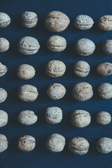 Walnuts on the table