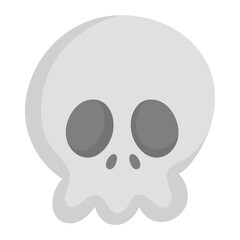 happy halloween, creepy skull cartoon, trick or treat celebration