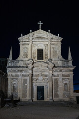 The Church of St. Ignatius of Loyola in the Old Town of Dubrovnik, Croatia