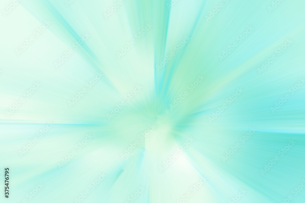 Poster blur and green abstract speed lines on burred radial pattern background for banner ,thumbnail ,and g