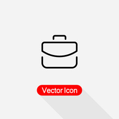 Fototapeta premium Briefcase Icon Vector Illustration Eps10