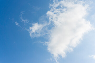 blue sky photography white clouds