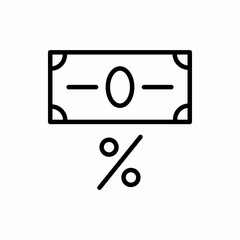 Outline taxes icon.Taxes vector illustration. Symbol for web and mobile