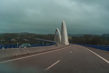 rumbo a casa por la carretera de Cantabria
