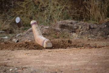 Lanzamiento de marro para dar a la calva