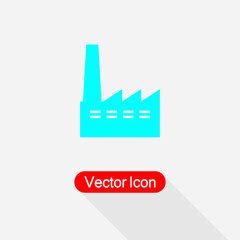 Factory Icon Vector Illustration Eps10