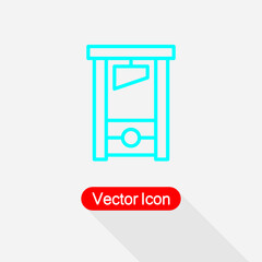 Guillotine Icon Vector Illustration Eps10