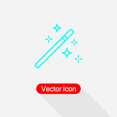 Magic Wand Icon Vector Illustration Eps10