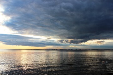 Fototapeta na wymiar Sonnenuntergang Öland