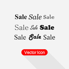 Sale Icon Set, Sale Sign Vector Illustration Eps10
