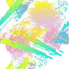 Obraz premium Distressed Splash. Watercolor Textures Surface. 