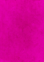 Texture for artwork and photography. Abstract magenta stained paper texture background or backdrop.