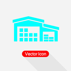 Warehouse Icon Vector Illustration Eps10
