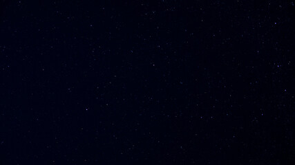 Long exposure photo, night sky, stars