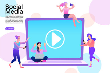 montage of people having fun in the office