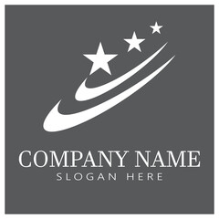 Star icon Template vector illustration