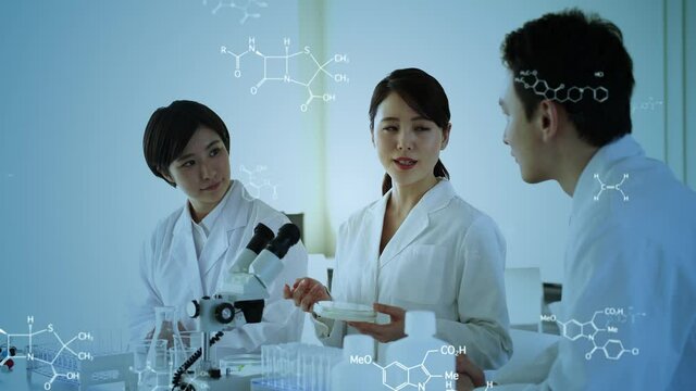 科学者のグループ　研究開発