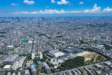 馬事公苑・空撮