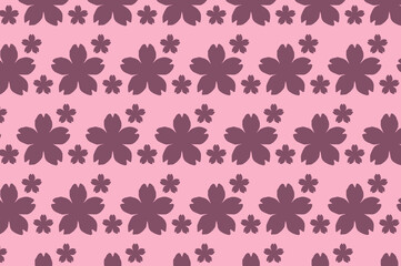 cherry blossom smales pattern. suitable for wallpapers and backgrounds