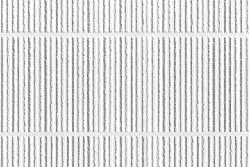 Modern white stone wall with stripes texture and seamless background