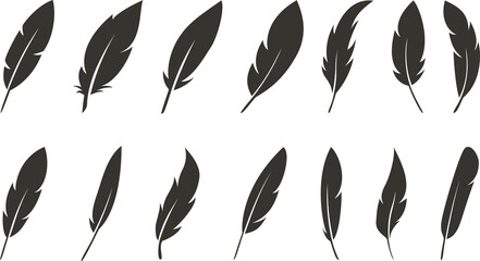 vector feather icons set